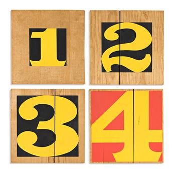 ROBERT INDIANA Numbers.